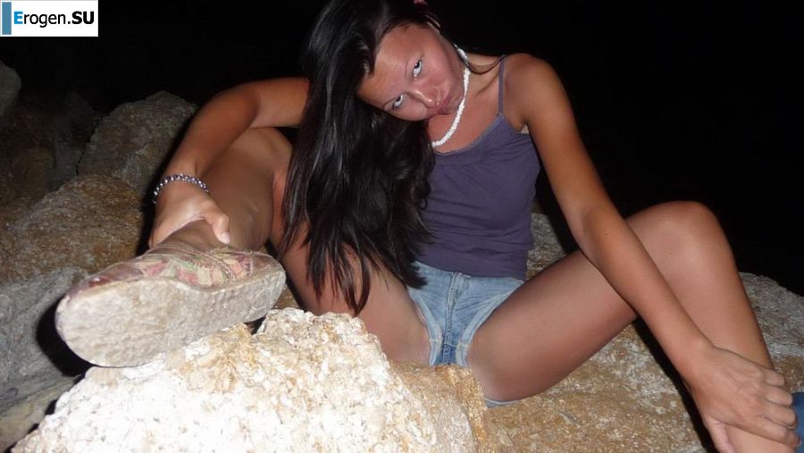 youth on a rocky shore. Part 2. Photo 11