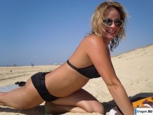 mischievous minx on the beach. Thumb 41