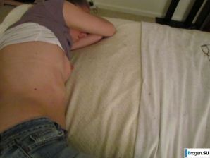 we are harassing a sleepy slimmer. Thumb 23