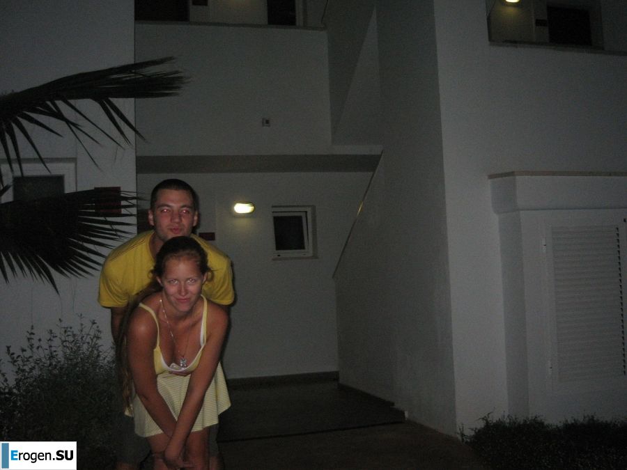 a happy young couple on a wedding trip. Photo 10