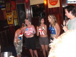 competition of wet t-shirts in a night club. Thumb 30