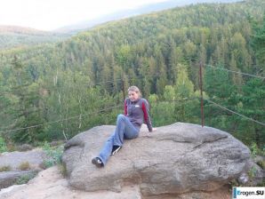 голенькая очаровашка шлет вам привет. Эскиз 27