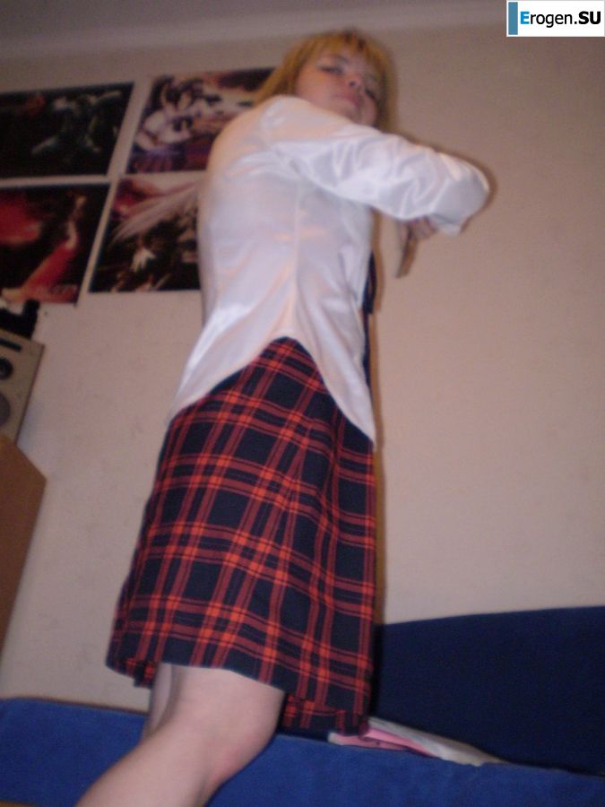 милая голая студентка кайфует. Фото 21