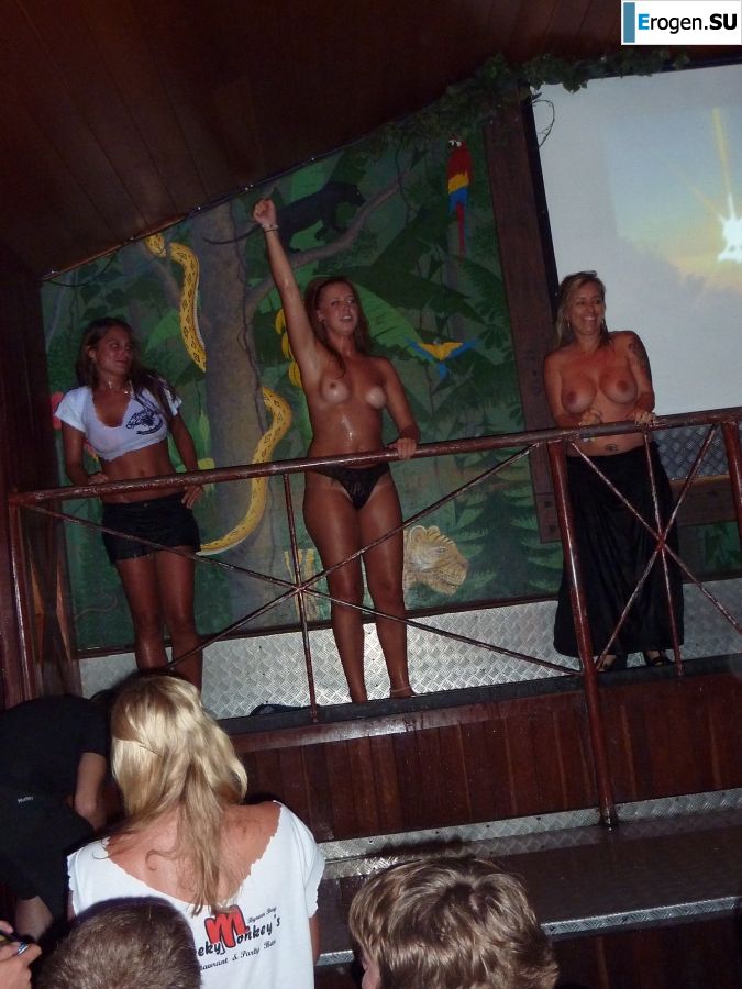 competition of wet t-shirts in a night club. Part 3. Photo 16