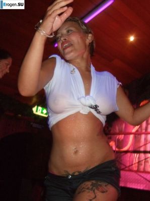 competition of wet t-shirts in a night club. Part 3. Thumb 35
