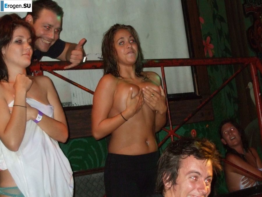 competition of wet t-shirts in a night club. Part 4. Photo 13