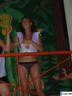 competition of wet t-shirts in a night club. Part 4. Thumb 5