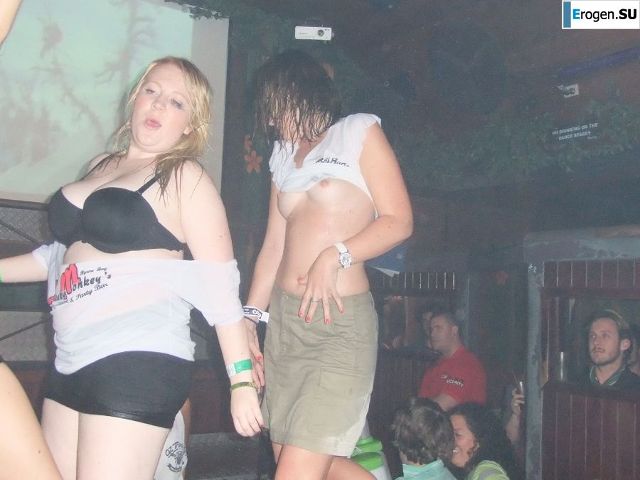 competition of wet t-shirts in a night club. Part 5. Photo 25