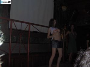 competition of wet t-shirts in a night club. Part 5. Thumb 32