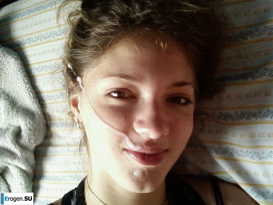 student with facial cum. Photo 11