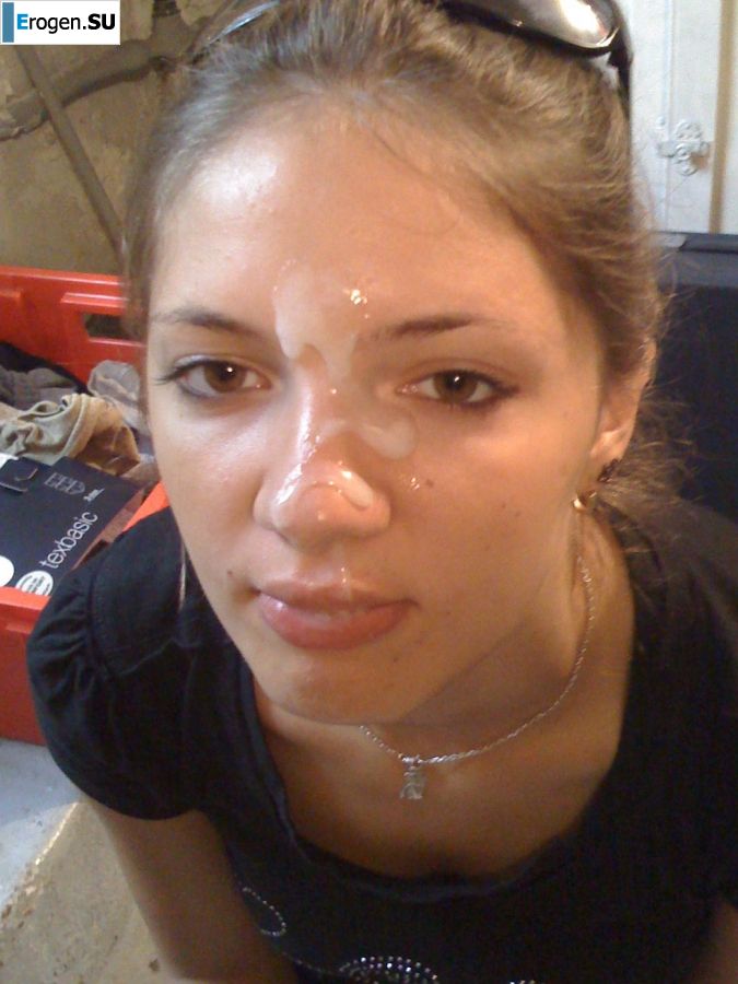 student with facial cum. Photo 3