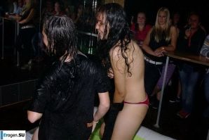 wet t-shirt contest in a depraved night club. Part 2. Thumb 20