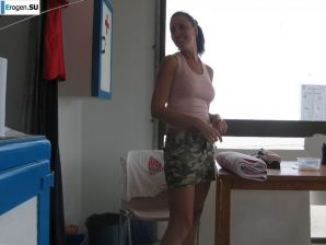 sexy baby lifeguard on the beach. Thumb 15