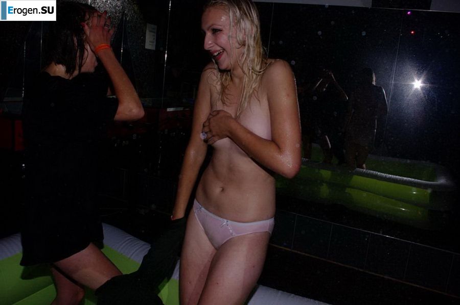 wet t-shirt contest in a depraved night club. Part 3. Photo 6