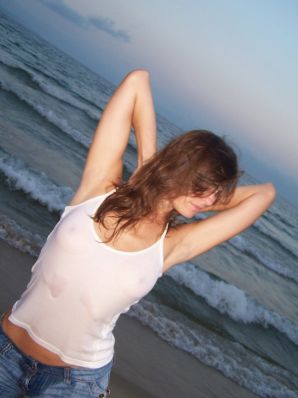 студентка на чешском курорте. Эскиз 12