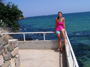 студентка на чешском курорте. Эскиз 20