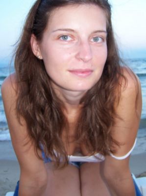 студентка на чешском курорте. Эскиз 47