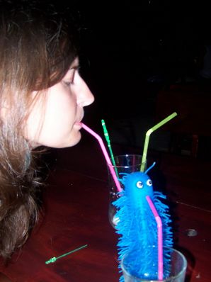 студентка на чешском курорте. Эскиз 51