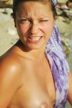 пляжный нудизм и несколько подружек. Часть 3. Эскиз 5