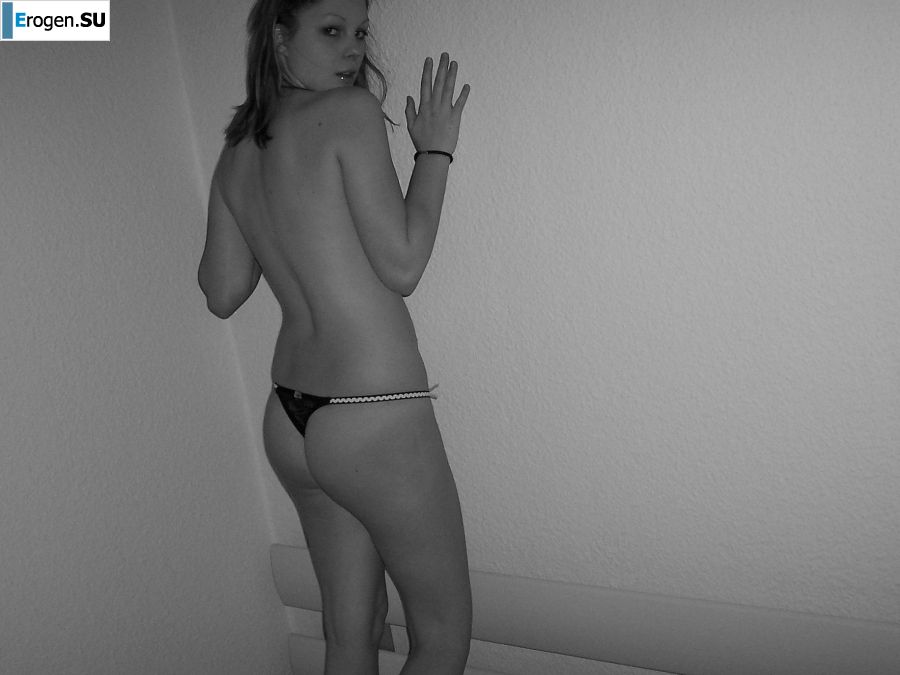 naughty student in black and white frames. Photo 8