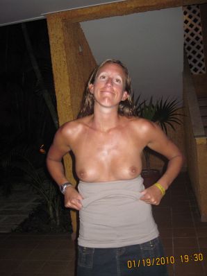 nude on the beach, though ugly. Thumb 11