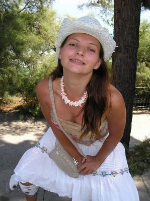 без купальника на каменистом берегу. Часть 2. Эскиз 25