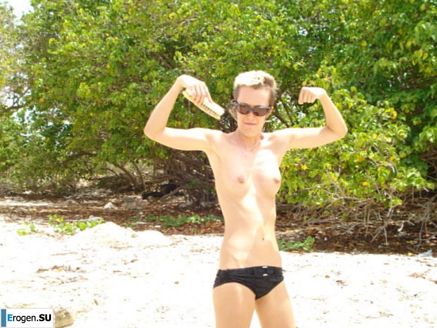 Lesbian on vacation with a friend. Part 5. Photo 34