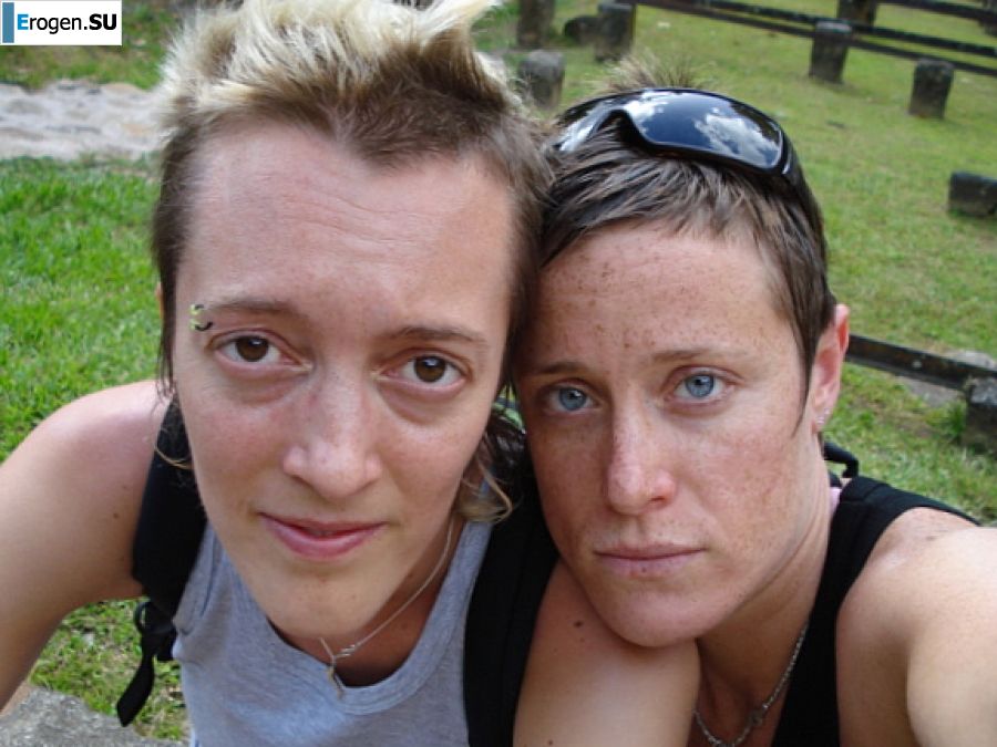 Lesbian on vacation with a friend. Part 5. Photo 37