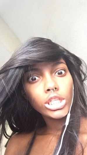 недотраханная лезби негритянка. Часть 3. Эскиз 5