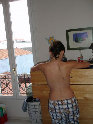 беременная и без одежды. Эскиз 11