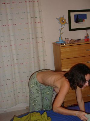 беременная и без одежды. Эскиз 7