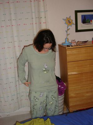 беременная и без одежды. Эскиз 8