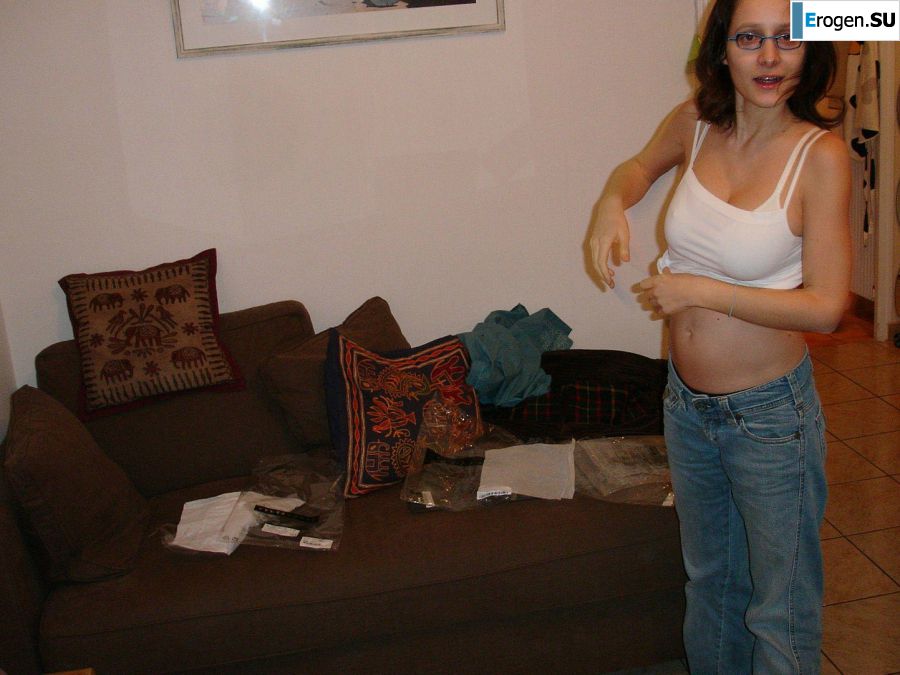 pregnant and without clothes. Part 2. Photo 16