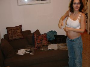 pregnant and without clothes. Part 2. Thumb 16