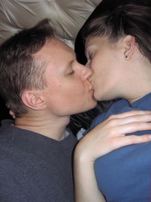 A mature woman posing in a transparent dress in front of a man. Thumb 11