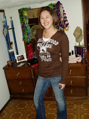 Beautiful slim brunette masturbates during sex. Thumb 32