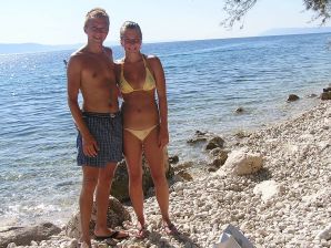 A sports student undressed on the beach and bathed naked. Thumb 35