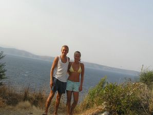 A sports student undressed on the beach and bathed naked. Thumb 38