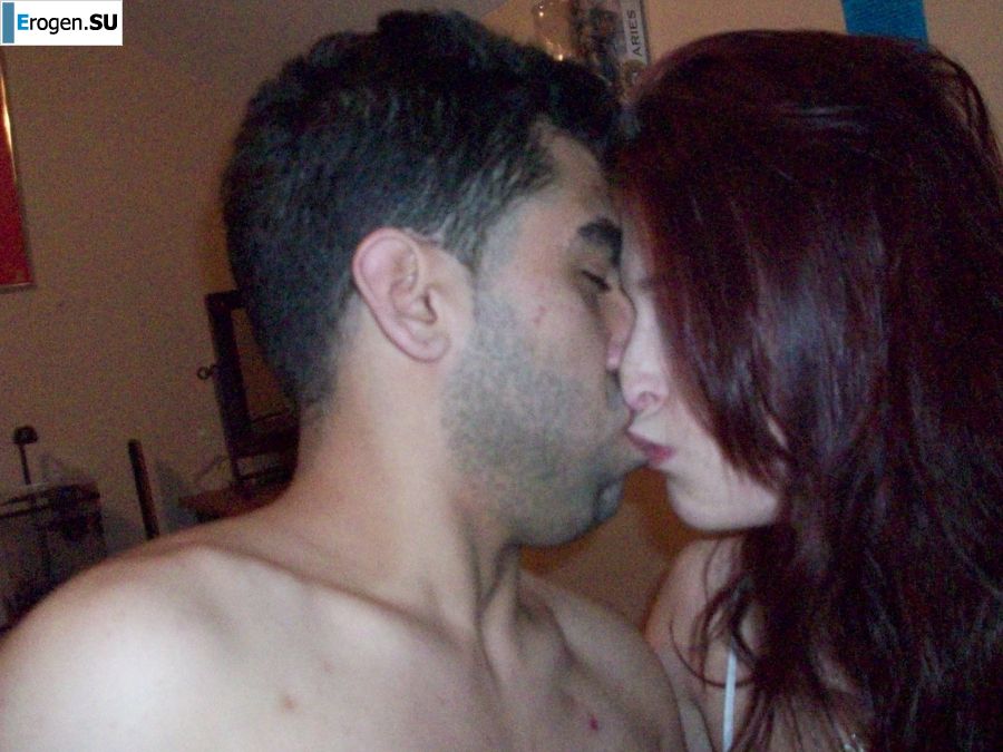 The naughty redhead girl undressed and engaged in passionate sex. Photo 25