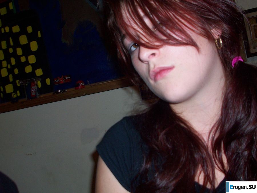 The naughty redhead girl undressed and engaged in passionate sex. Photo 8