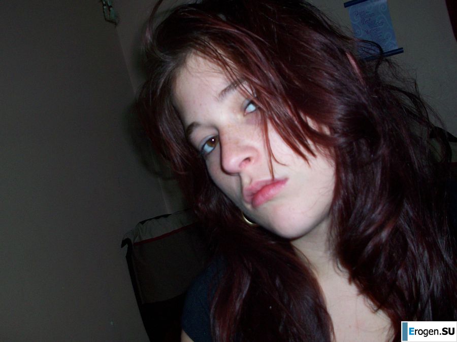 The naughty redhead girl undressed and engaged in passionate sex. Photo 9