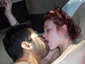 The naughty redhead girl undressed and engaged in passionate sex. Thumb 33