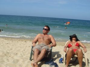 Tanned girls show elastic buttocks in panties. Thumb 12