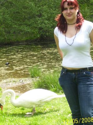 Country girl posing in white panties in front of a mirror. Thumb 5