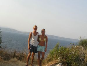 A sports student undressed on the beach and swam naked. Part 2. Thumb 38