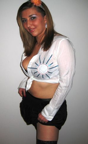 Appetizing sultry slut fingering the nipple in the bathroom. Thumb 5