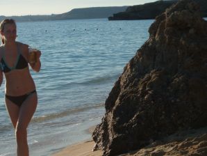 A woman spreads her legs on the bed and in the bathroom. Part 3. Thumb 10