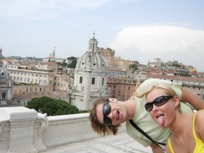 Shameless blonde in a white T-shirt takes off her panties and becomes cancer. Thumb 18