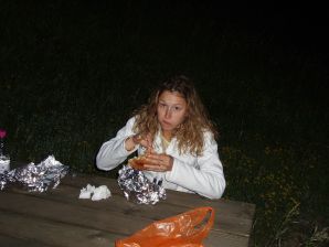 A girl shows a beautiful body to a guy and caresses herself. Thumb 37