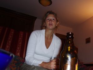 A girl shows a beautiful body to a guy and caresses herself. Thumb 9